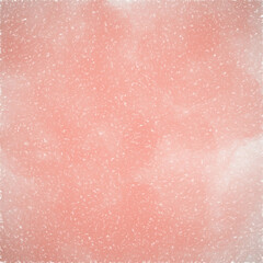 Watercolor on paper. Pink color background. Design for cover, flyer, booklet. Place for your text.