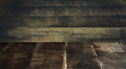 Obraz premium nice table with old wooden background