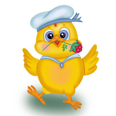 chicken with raspberries