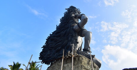 Lord Siva  Statue in Aazhimala Siva Temple