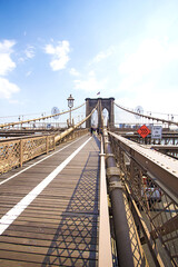 Obraz premium Brooklyn Bridge, Manhattan, NYC