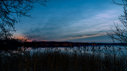 Abenddämmerung Pönitz am See 