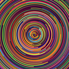 Fototapeta na wymiar many colors in circles. abstract colored background.