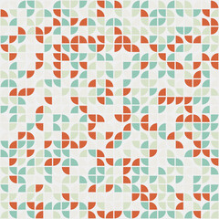 Abstract Geometric Pattern generative computational art illustration