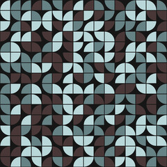 Abstract Geometric Pattern generative computational art illustration