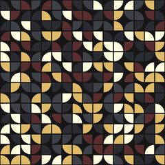 Abstract Geometric Pattern generative computational art illustration