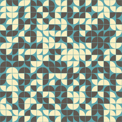 Abstract Geometric Pattern generative computational art illustration