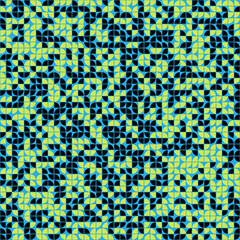 Abstract Geometric Pattern generative computational art illustration