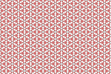 seamless pattern with shape. Flower seamless background design. 