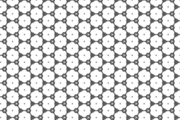 seamless pattern with black and white circles. 
Simple seamless pattern with decorative elements plaid, tablecloths, clothes, shirts, dresses, paper, bedding