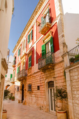 Fototapeta na wymiar Typical street in Italy. Europe