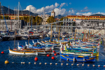Fototapeta na wymiar Beautiful and Amazing Scenes from Nice, France