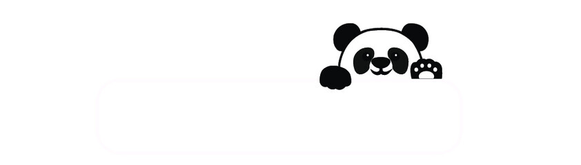 panda button white © Giorgi