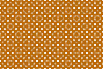seamless pattern with dots on brown background. 