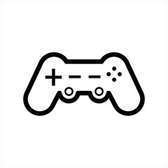 The best Gamepad icon vector, illustration logo template in trendy style. console icon. sign design. Simple gamepad line icon.