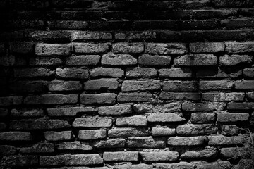 Texture of old gray concrete wall for dark background