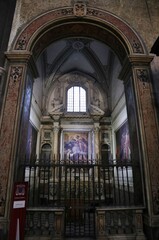 Fototapeta na wymiar Napoli - Cappella di San Nicola del Duomo