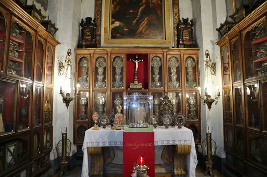 Napoli - Cappella delle Reliquie del Duomo