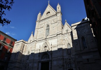 Fototapeta na wymiar Napoli - Duomo di Santa Maria Assunta