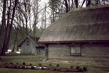 old house in the woods