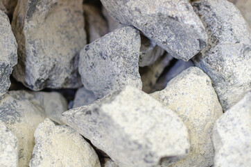 Sauna and bath stones (for the stove).