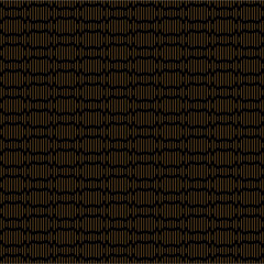 Abstract of vertical stripe pattern. Design line dash  gold on black background. Design print for illustration, texture, wallpaper, background.