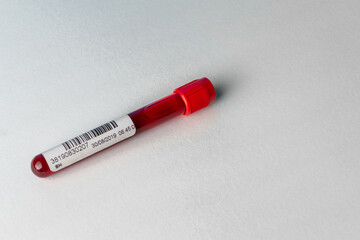tubo de sangre