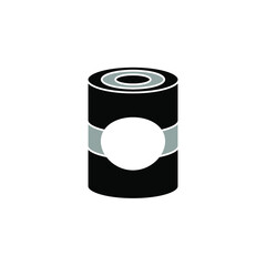 Illustration Vector graphic of tin can icon	