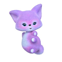 狐のミニキャラ