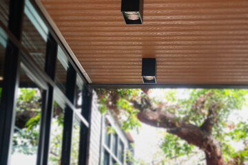 Modern coffee shop design interior