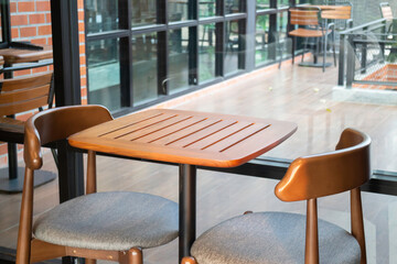 Modern coffee shop design interior