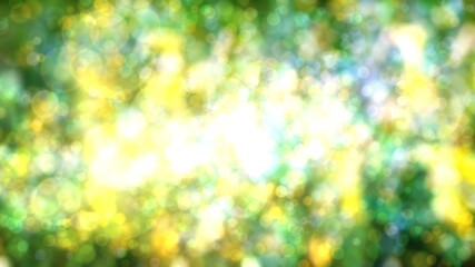 Obraz premium Yellow green blue purple orange