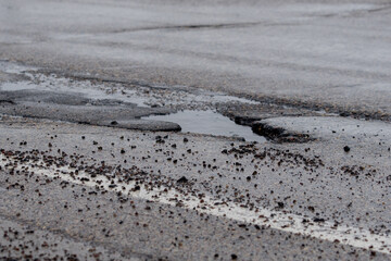 Spring Potholes and Puddles