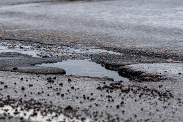 Spring Potholes and Puddles