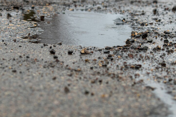 Spring Potholes and Puddles