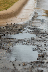 Spring Potholes and Puddles