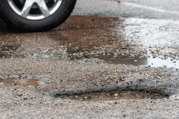 Spring Potholes and Puddles