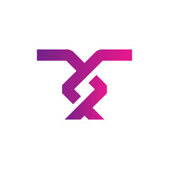 Letter T logo icon design template elements. vector illustration