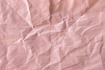 Fototapeta premium brown crumple paper texture can be use as background