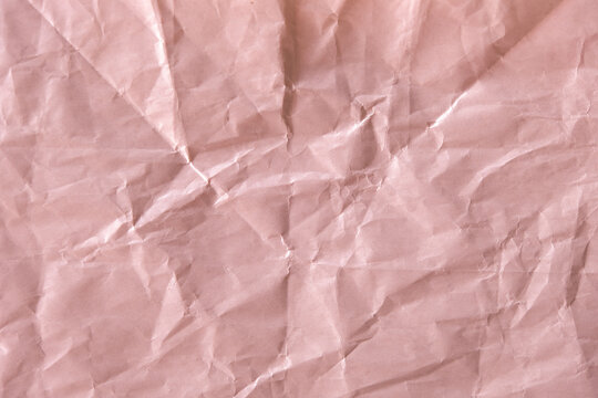 brown crumple paper texture can be use as background