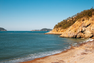 Seonyudo Island Mongdol beach in Gunsan, Korea