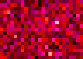 bright design background, valentine's day, abstract, pixels, squares, tiles, glass, shards, red, pink, black, paper, seamless pattern, geometric background, summer, spring, love, digital, material, 
