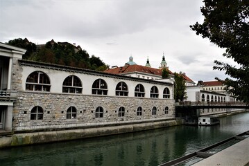 Ljubljana, Slovenija,Ljubljanica
