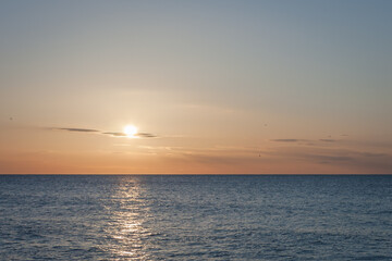Fototapeta premium Black Sea .Sunrise.