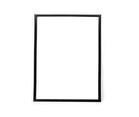 Blank frame on white background