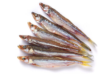 Salted-dried capelin fish