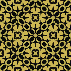 Geometric vector pattern with triangular elements. Seamless abstract ornament for wallpapers and backgrounds. 