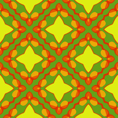 Geometric vector pattern with triangular elements. Seamless abstract ornament for wallpapers and backgrounds. 