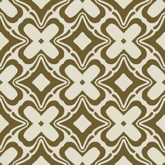 Geometric vector pattern with triangular elements. Seamless abstract ornament for wallpapers and backgrounds. 