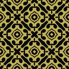 Geometric vector pattern with triangular elements. Seamless abstract ornament for wallpapers and backgrounds.
